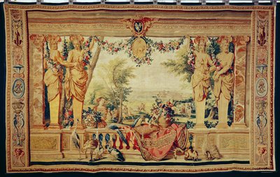The Month of July Chateau of Vincennes, from the series of tapestries 